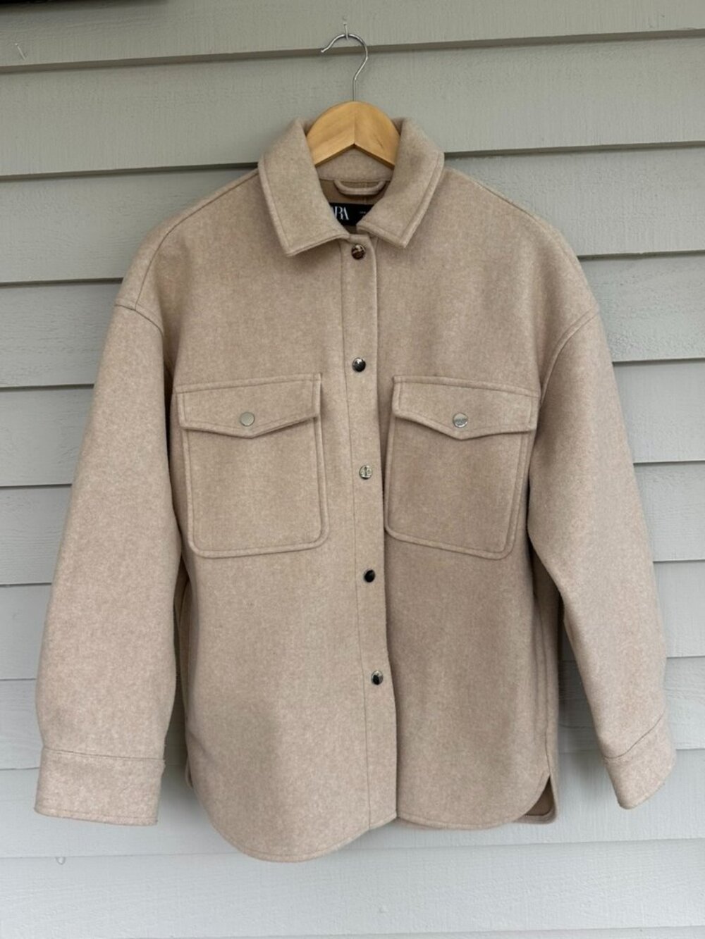 Tan Zara Shacket